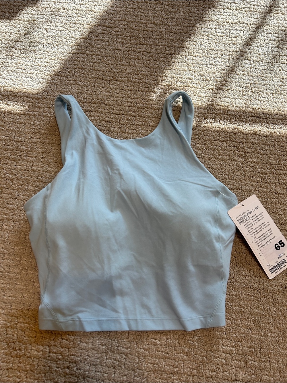 Lululemon Align High Neck a tank 10 NWT